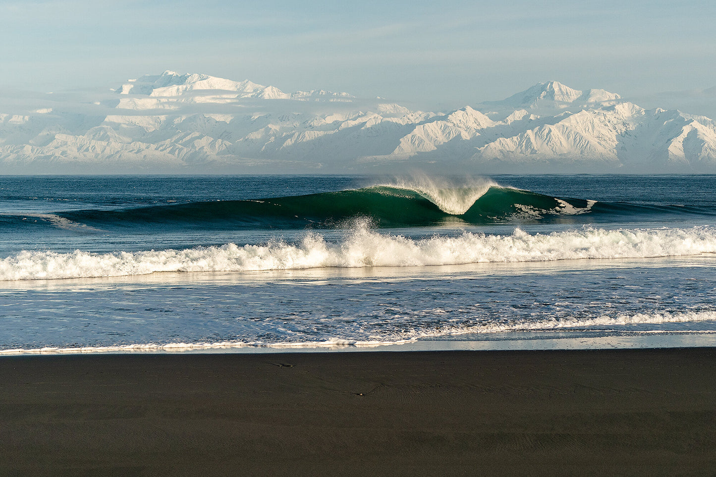 Alaskan A-Frame- A photograph by Mark McInnis.