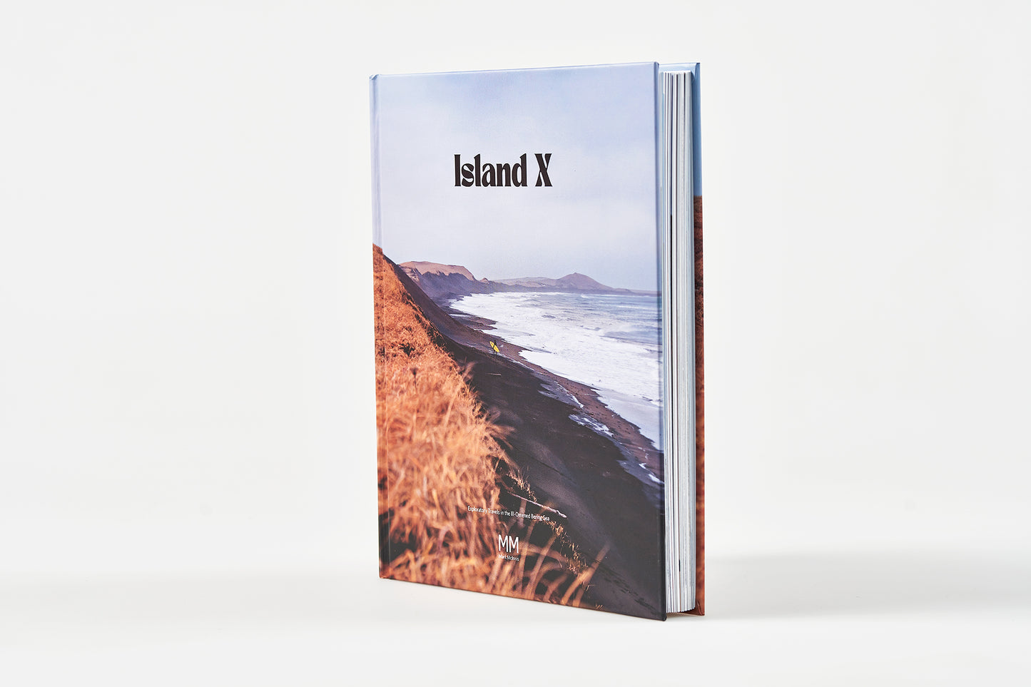 Island X- A photography book by Mark McInnis- Standard edition front cover upright.