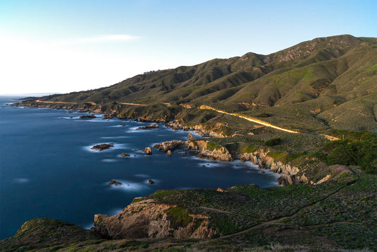 Californian Coast- A photograph by Mark McInnis.