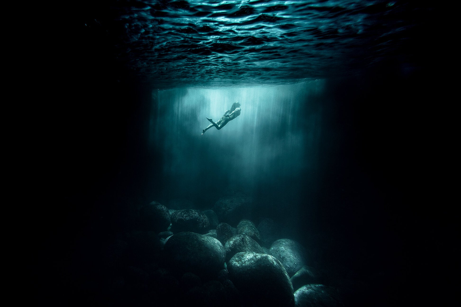 Underwater Paradise- a photograph by Mark McInnis.